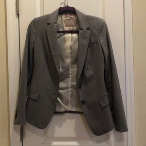 Banana Republic Gray Wool Blazer Size 2